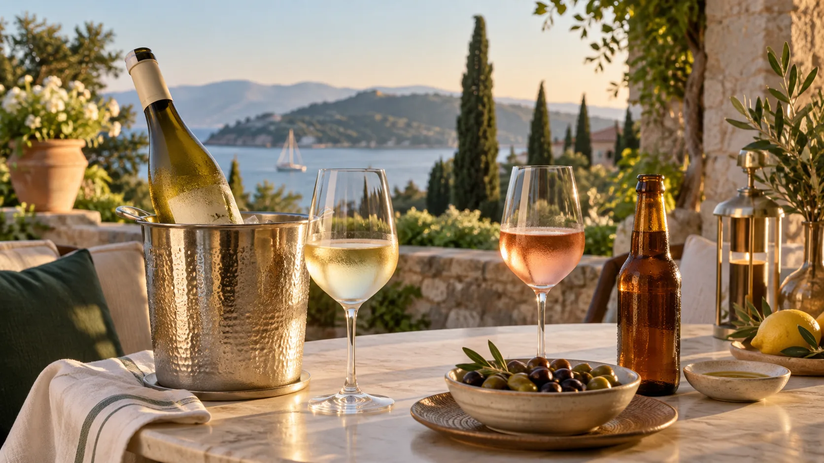 By the glass